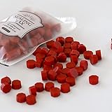 Siegelwachs, Siegelwachsperlen im Vintage-Stil mit Perlglanz-Achteckmotiv for Hochzeitseinladungen, Briefe und Umschläge, 100 Stück