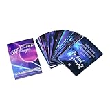 Tarotkarten - Anfänger-Tarot Deck, 42 Stück -Wahrsagungskarten, ästhetisches Wahrsagen-Spiel für Wahrsagung, Meditation, Lernarbeit, Liebe, Halloween, Kinder, Erwachsene, Küche und Schule