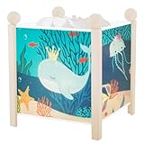 Trousselier 6260014 Wal Magische Laterne Kinder Nachtlicht Ozean, Mehrfarbig, 1 Stück (1er Pack)