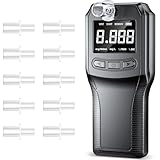 Pakinui Alkoholtester Wiederaufladbarer - digitaler Alkohol-/Promilletester - Alkoholtester mit elektrochemischem Sensor und 1-Knopf-Bedienung