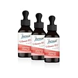 Nimm 3, zahl 2 Aktion Liposomale Vitamin B12 Tropfen hochdosiert - 500µg pro Tagesdosis (150.000mg in 3 Flaschen) - Keto MCT Öl C8 & C10