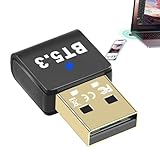 5.3 Adapter für PC, USB -Wireless -Adapter für Computer | 5.3 Wireless Receiver & Sender | USB -Empfänger- und Transmitter -Netzwerkadapter für Tastaturkopfhörer -Lautsprecher Drucker