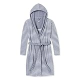 Schiesser Damen Bademantel, 95cm Bademantel, Grau (hellgrau 204), 40