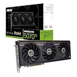 ASUS ProArt GeForce RTX 5070 Ti OC Edition 16GB GDDR7 Content Creation Grafikkarte (NVIDIA Blackwell, DLSS 4, Gaming, 2,5-Slot, 1x USB Typ-C, 1x HDMI 2.1b, 2X DisplayPort 2.1b, PROART-RTX5070TI-O16G)