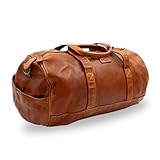 Gusti Reisetasche Leder - Oliver Weekender, Vintage Reisetasche, Sporttasche, Handgepäck, cognacfarben, Reisetasche Herren und Damen, 18 L