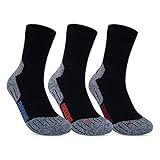 3 Paar Sportsocken Herren Damen Laufsocken Funktionssocken Wandersocken Stoßabfedernd 16101 WP (Farbmix 43-46)