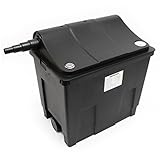 SunSun CBF-200A Bioteichfilter mit 1 Kammer-System für Koi Teich, 6.000 l/h inkl Filtermaterial Biofilter Bio Teichfilter Durchlauffilter Filteranlage