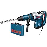 Bosch Professional Bohrhammer GBH 8-45 D (inkl. Zusatzgriff, Fetttube, Maschinentuch, Handwerkoffer)