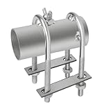 Sonnenschirmständer für Geländer, tragbare Halterung für Sonnenschirme, tragbar, stabil, für Pool, Garten, Angeln, Balkon, Grill, Camping, Strand und Outdoor-Aktivitäten