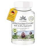 Artischocken Extrakt Kapseln - 90 Kapseln - hochdosiert - 1050mg Artischocken-Extrakt pro Tagesdosis - vegan - 2,5% Cynarin | HERBADIREKT by Warnke Vitalstoffe - Deutsche Apothekenqualität