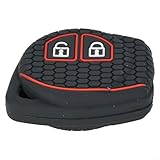 Gettimore 2-Tasten-Silikonhülle für Auto-Fernbedienung, für Suzuki Swift Ignis Vitara Liana Ciaz Baleno für Auto-Innendekor-Zubehör