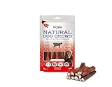 Frigera Premium Ochsenziemer 15cm 100g – Rind, Natürliche, Proteinreiche Leckerlis für Hunde, Gluten- und Getreidefrei, Langhaltender Kauspaß.