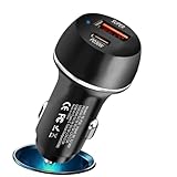 Auto -Ladegerät -Adapter - Auto -Ladegerät - 2 Port Auto - Auto -Ladegerät - 60 W USB -Auto - Ladegerät PD Fast Ladewagen Ladegerät T, jederzeit in Vy Keeped mit PE -C USB -Ladegerät für Spielekonsole