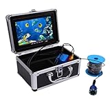 Yunseity Tragbare Fischtiefe Finderkamera 7 Zoll Display Bildschirm Fishing -Kamera -Kit Zur Tiefen Brunnenerkennung (EU -Stecker 190W)