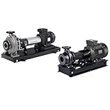 Kreiselpumpe mit langem Endstück NK 50-160/136 A2F2AE-SBQQE, 69,6 m³/h, 5,5 kW, 11 A, 112 x 49 x 42 cm, schwarz (98973482)