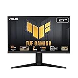 ASUS TUF Gaming VG27AQML1A - 27 Zoll WQHD Monitor - 260 Hz, 1ms GtG, G-Sync, FreeSync, Adaptive Sync, ELMB, GameFast, DisplayHDR 400 - Fast-IPS, 16:9, 2560x1440, USB, DP, HDMI, ergonomisch, Speaker