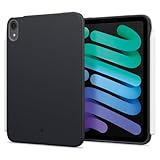 Spigen Nano Pop Hülle Kompatibel mit iPad Mini 7. (2024, A17 Pro) / 6. (2021) Generation 8,3 Zoll - Schwarzer Sesam