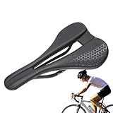 Rennrad Sattel, Fahrradsitz Ergonomische Komfort Sattelauflage, Atmungsaktive Federung Trekking Rennrad Zubehör Leichtbau Carbon