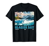 Glacier Bay National Park Alaska Margerie Glacier Herren Damen T-Shirt