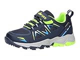 Lico Unisex Kinder Allen VS Cross-Laufschuh, marine/blau/lemon, 35 EU