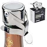 Sektverschluss Kloveo - WAF Dichtung - Italienische Herstellung Champagner Verschluss, Sektflaschenverschluss, ideal für Champagner, Prosecco, Cava und Schaumweine Flaschenverschluss