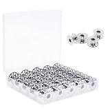 25 Stück Spulen Nähmaschine,Nähspulen,Nähmaschinen Spulen,Spulenbox Spulen Nähmaschine,Nähmaschinenspule, Metall Spulen Mit Spulenbox Nähzubehör Leer Spulen,Für Die Meisten Nähmaschinen
