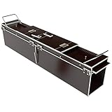 Martenbrown® Kleintierfalle 80cm I Dient auch als Katzenfalle I Kleintier Kastenfalle I Lebendfalle Katze I Falle aus Holz mit Lockmittel 25g