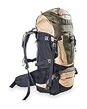 AspenSport Unisex-Erwachsene Rucksack Mount Blanc, Schwarz/Creme/Grün, 70 x 37 x 23 cm, 60 Liter