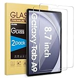 SPARIN Schutzfolie für Samsung Galaxy Tab A9 Panzer Schutz Glas, 2 Stück Displayschutzfolie 9H Gehärtetes Glas, bläschenfrei, kratzfest