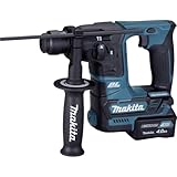 Makita HR166DSMJ Akku-Bohrhammer für SDS-PLUS 10,8 V / 4,0 Ah, 2 Akkus + Ladegerät im MAKPAC Petrol