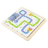 Brettspiel Snake, Puzzlespiele aus Blöcken – Familienbrettspiele aus Holz | Schlangenspiele, interaktive Puzzles für logische Bildung für Erwachsene und Kinder