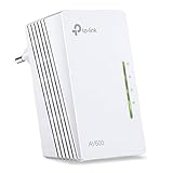 TP-Link WLAN Powerline Adapter TL-WPA4220 WLAN 300Mbit/s, AV600 Powerline, Zusatzeinheit, Es kann nicht alleine verwendet werden (Generalüberholt)