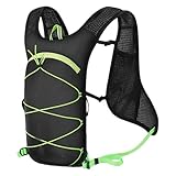 MOIDHSAG Fahrradrucksack 7 L Tragbar Atmungsaktiv Sporttasche Mit Reflektierendem Riemen Verstellbarer Lauf Tagesrucksack Nylon Rucksack