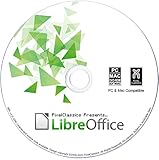 LibreOffice 2024 Kompatibel mit Microsoft Office 2021 365 Professional Plus 2019 Home and Student Family Word Excel PowerPoint & Adobe PDF Lebenslange Lizenz Software-Disc für Windows-PC und Mac