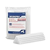 WORKPRO 100tlg. Klebesticks Set, 11 x 200 mm, transparente Heißklebestifte für gängige Hießklebepistole, Heimwerken Reparieren Dekorieren