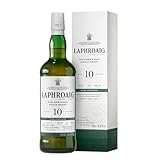 Laphroaig 10 Jahre Cask Strength Batch 17 - Islay Single Malt Scotch Whisky - mit Geschenkverpackung - sanfter Torfrauch mit süßlichen Noten - 58,3% vol -700 ml