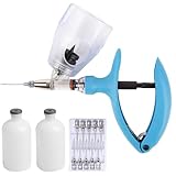 Eikioly 5 MLEinstellbare PräZise Viehspritze FüR Ziegen, Einstellbarer Tierinjektor, Automatische VeterinäR-Endlosspritze, PräZise Viehspritze FüR Ziegen, for Cattle Goat Pig Cow Chickens Poultry