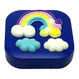 Générique Zahnschutz für Zahnfeenbox – Regenbogen-Zahnsparbehälter | Cloud Kids Zahn-Organizer, Zahnverlusthalter für Mädchen und Jungen