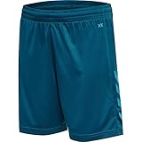 hummel hmlCORE XK Poly Shorts Kids, Blue Coral, 176