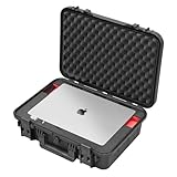 TOMcase Koffer für MacBook Pro 16' (M1 – M4), robuster und wasserdichter ECO Schutzkoffer (IP65) für Laptop/Notebook - Made in Germany (16')