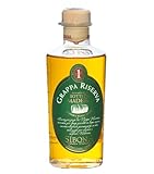 Nº1 SIBONA Grappa Riserva Botti da Madeira 40% vol. (1 x 0,5l) – Fassgelagerter, italienischer Grappa gereift in Madeira-Fässern