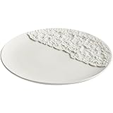 Teller, rund, aus Keramik, für Nudeln, Steak, Küchengerichte, Sushi-Teller, Dessertteller, Servierplatte, Teller (10,6 Zoll)