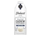 Elmhurst Sweet Cream Cashew Creamer, pflanzlicher Kaffeeweißer aus Cashew und Hafer, vegane Kaffee-creme, laktosefrei, ohne Zuckerzusatz, glutenfrei, vegane Kaffee-Sahne