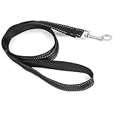 Cobee Hundeleine Reflektierend mit, Nylon Hundeleine 25mm x 1.25m, strapazierfähige Trainingsleine, strapazierfähige Trainingsleine mit Metallverschlüssen, Leine für Hündchen, Bergsteigen