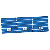 NUOBESTY 3Er Set Selbstklebende Wandaufsteller Für Kleine Mit Stecknadeln Stecknadeln Himmelblau Pinnwand Merkzettel Hängetafeln Leiste Stabdeko Anschlagtafel Deko Dekorativ Selbstklebend