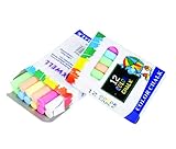 PARENCE.- Set mit 12 farbigen Kreiden/Tafelzeichnung/Weiß, Rot, Blau, Grün, Orange, Gelb (x2) - 8cm