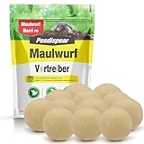 Pesdispear Maulwurffalle, Menschlicher als die Maulwurffalle für Garten Rasen 12 Packs
