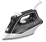 Rowenta Dampfbügeleisen Effective DX1530 | Hohe Effizienz | Leicht zu bedienen | Transparenter Wassertank | 2000W | 30 g/Min. Dauerdampf, 100 g/Min. Dampfstoß | Kratzfeste Edelstahl-Bügelsohle
