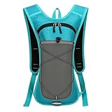 Hydrationsrucksack Mit Wassersystem, Trinkblasen-Rucksäcke Mit Verstellbaren Trägersystem, Leichter Verstellbarer Schulterrucksack Für Laufen Skifahren Fitness Radfahren Klettern Reisen Wandern Motorr