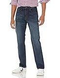 Amazon Essentials Herren Stretchjeans mit lockerer Passform (in Übergrößen erhältlich) - Auslauffarben, Dunkle Waschung, 44W / 30L